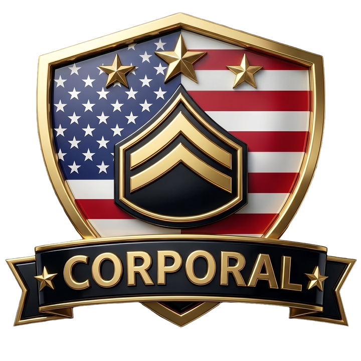 Corporal tier badge