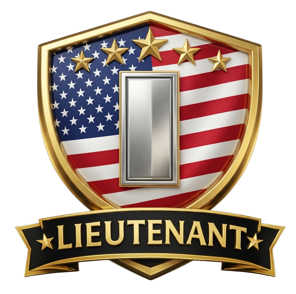 Lieutenant tier badge